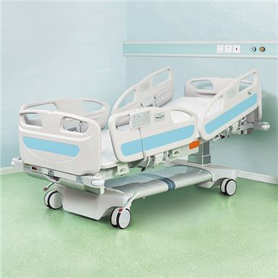 Cama de UCI con balanza